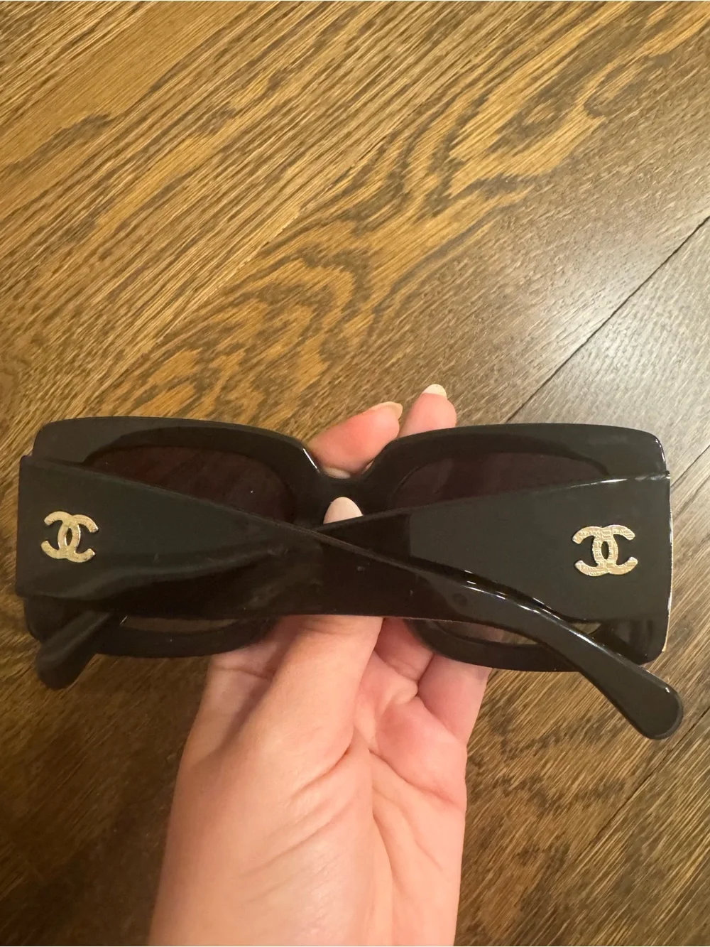 CHANEL bold rectangular